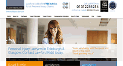 Desktop Screenshot of lawfordclaims.com